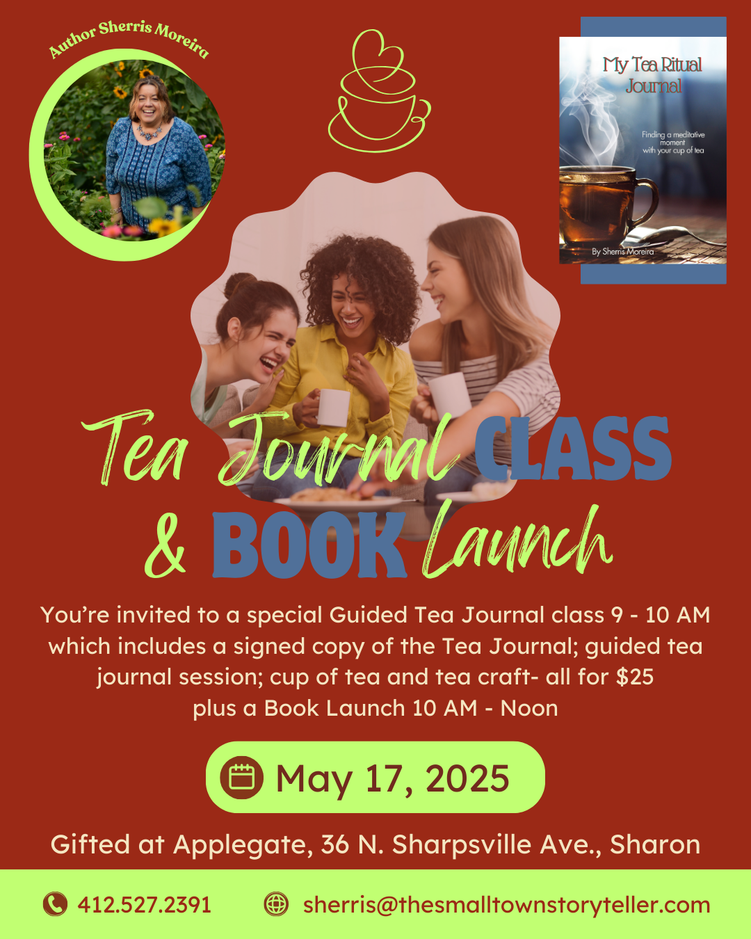 Tea Journal Book Launch Flyer (Instagram Post (45)) (2) Tea Journal Book Launch Flyer (Instagram Post (45)) (2)